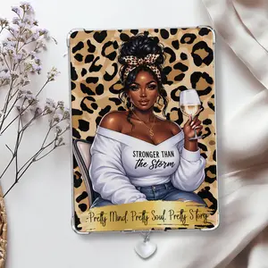 Plus Size Curvy So Pretty | Brown Girl Self Love Aesthetic Insert for Clear Case | Bookish Accessories