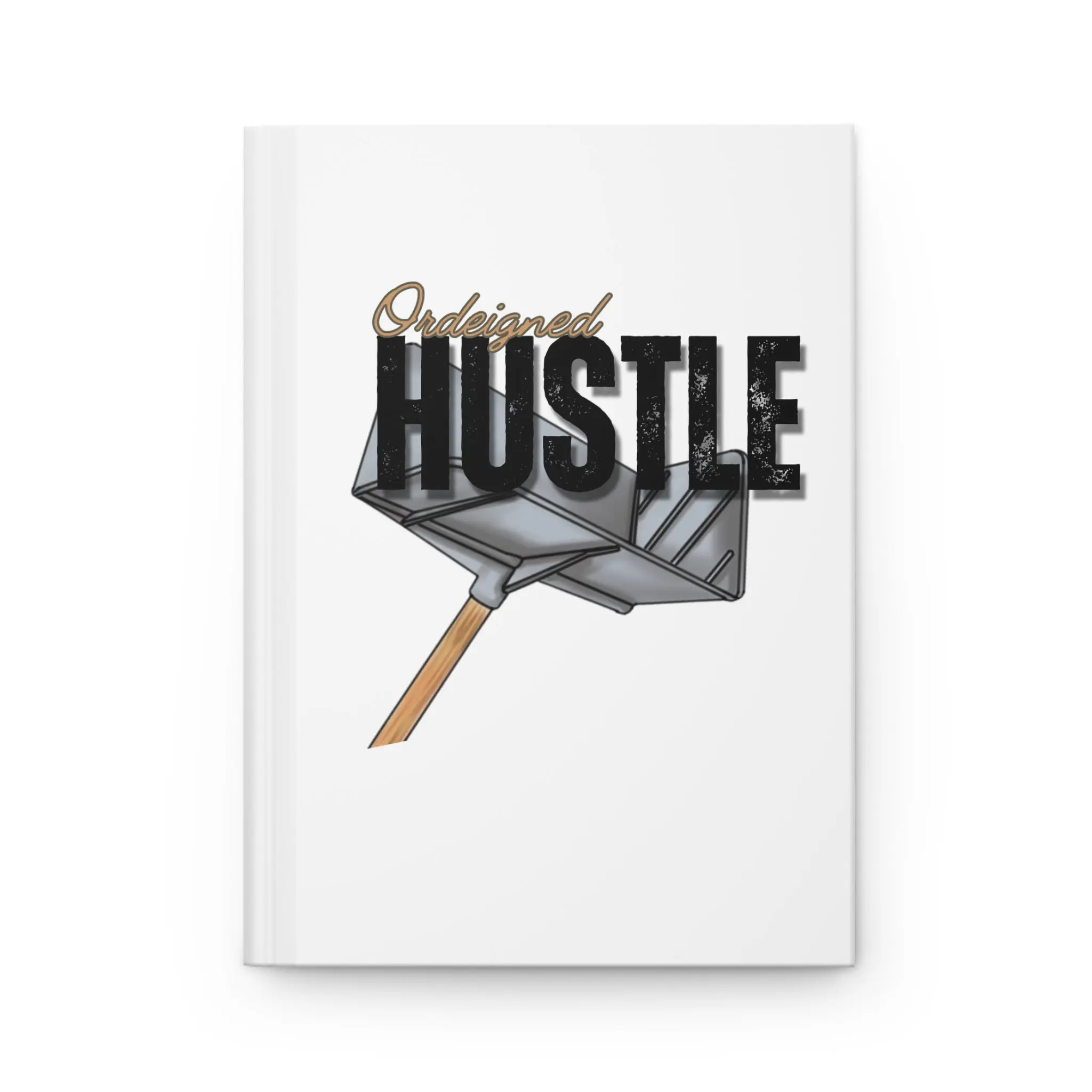 Hardcover Journal Matte - Ordeigned Hustle, Plan it Journal