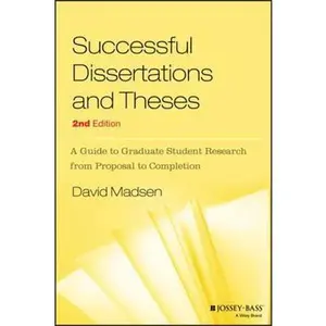 USED-Successful Dissertations and Theses: A Guide to Graduate Student Research from Proposal to Completion by Madsen, David (Paperback)