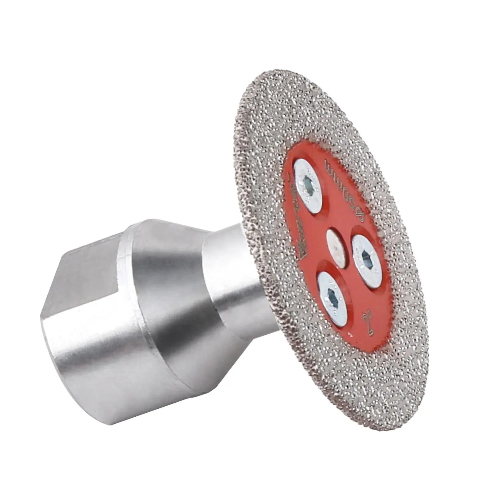 Vearter 1 Pcs Vacuum Brazed Diamond Blade with 5/8"-11 Thread Flange, Dry-Wet Working, Fast Cutting, Smooth Performance, Long Lifespan for Marble Cutting, Concrete Carving
