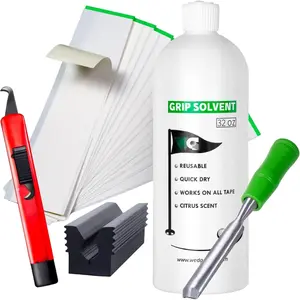 Professional Golf Grip Tape Solvent for Regripping Golf Clubs | Golf Grip Solvent Solution for Easy Regripping and Golf Club Repair |