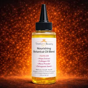 timeless Beauty nourishing botanical oil blend lower body moisturize