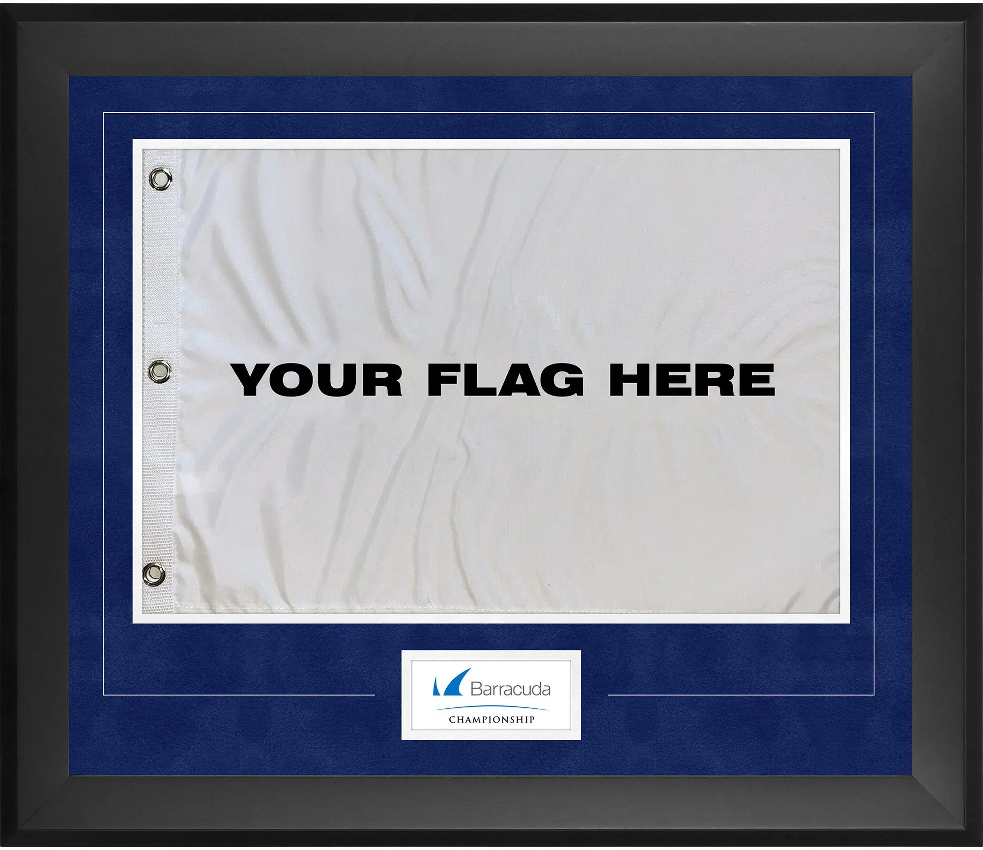 Barracuda Championship Framed 23" x 27" Pin Flag Frame - Insert Your Own Flag - Fanatics Authentic Certified