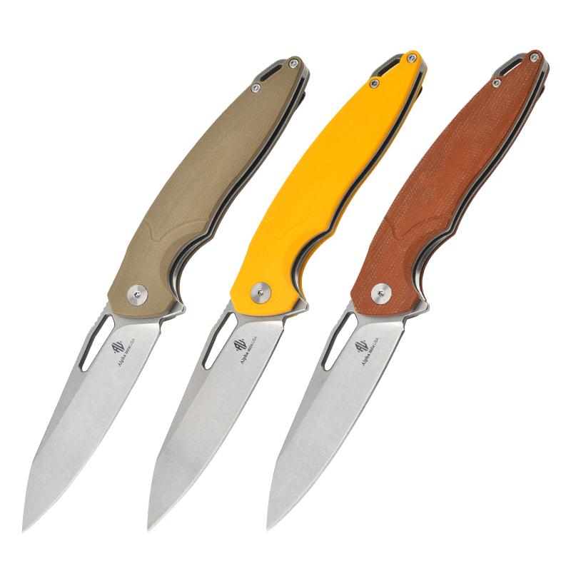 [Baipi] High-end outdoor multi-functional tactical knife, portable knife folding knife G10 non-slip handle N690 stainless steel material, anti-corrosion and wear-resistant high-performance household outdoor multi-functional folding knife