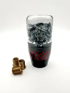 🐍🔥 Medusa Carbon Fiber Resin Shift Knob | Weighted | Choose Your Carbon Color