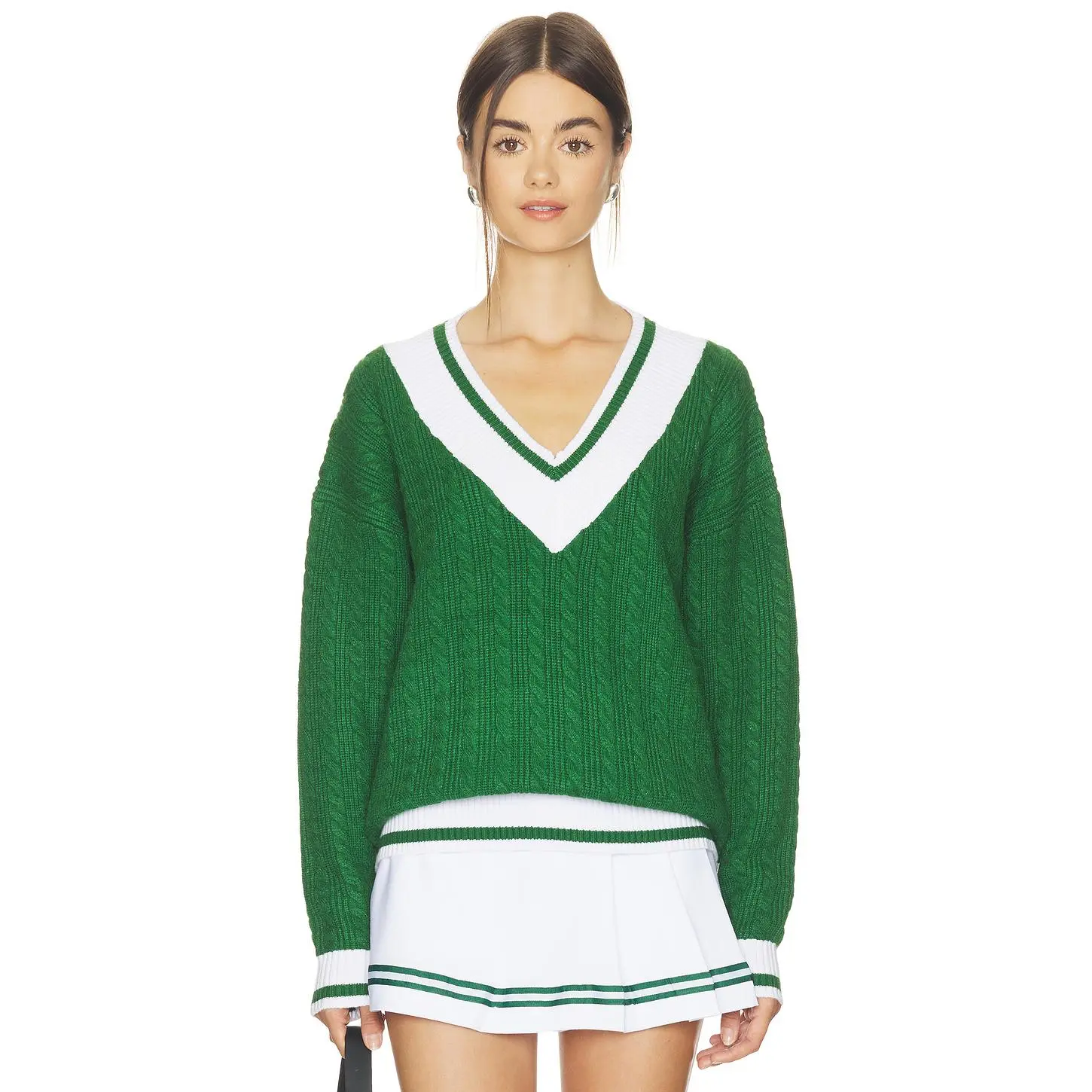 BEACH RIOT Beach Riot Montana Sweater in Putting Green