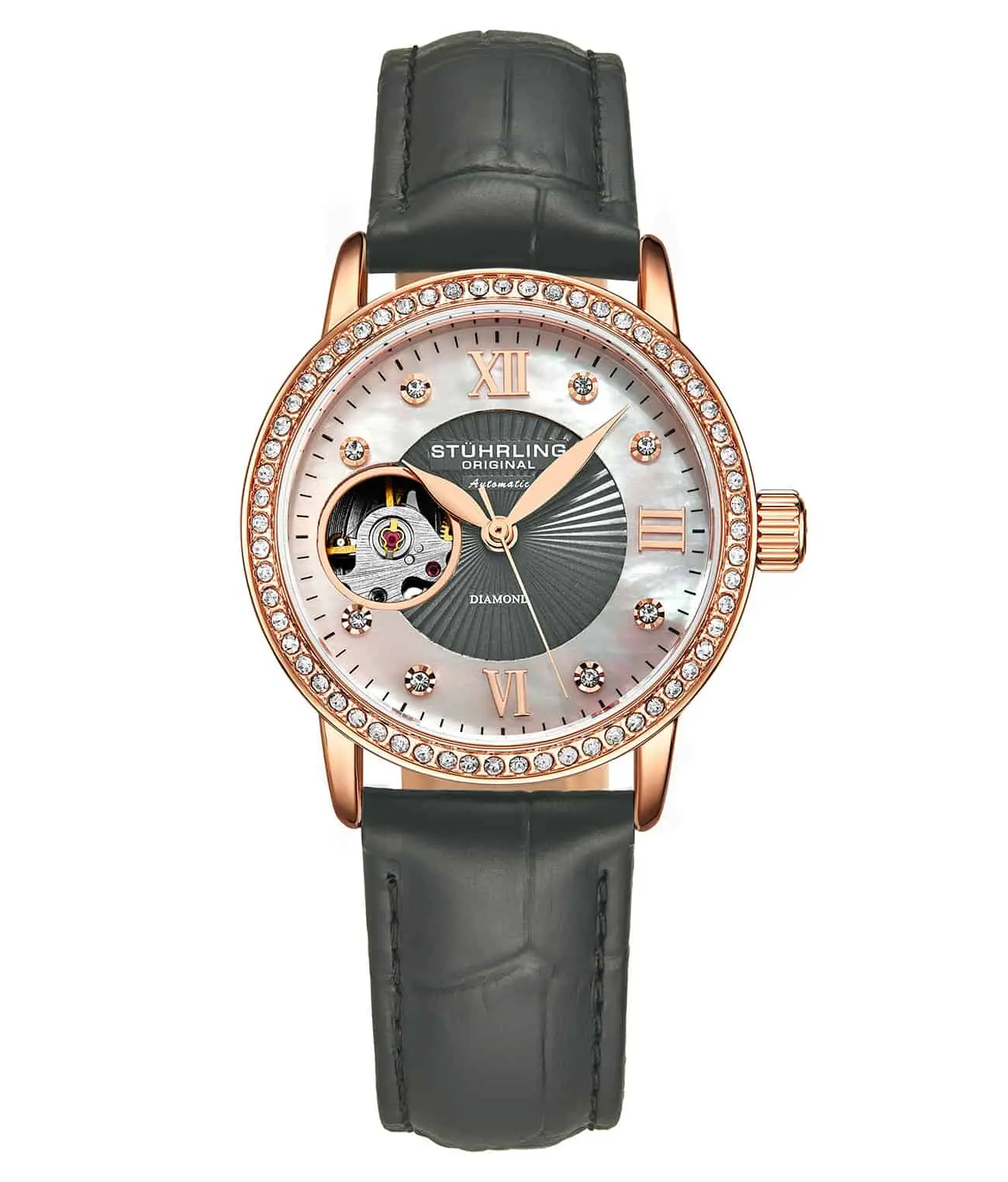 Stührling Legacy 3952 Automatic 34mm Skeleton