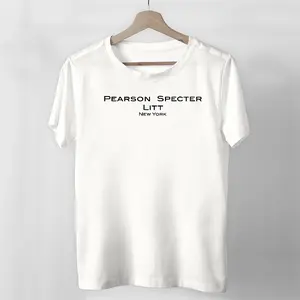 Suits Pearson Specter Litt Logo 13 Vintage Men's Shirt Tshirt for Women Classic Handmade Shirt Retro Graphic Tee