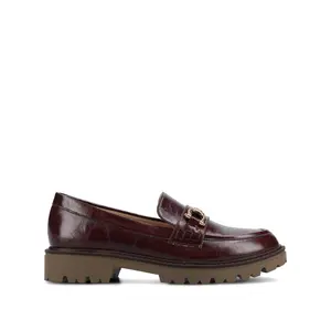 JESSAMEY LOAFER FLAT - Oxblood Patent