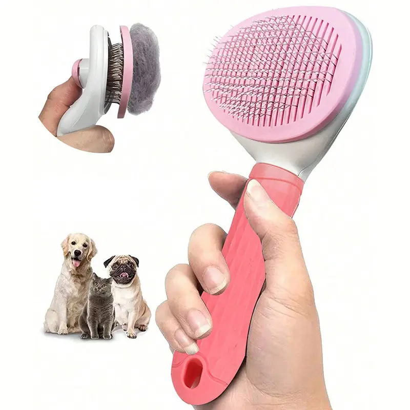 Pet Grooming Brush Set, 1 Box Pet Hair Removal Brush, Pet Massage Brush, Slicker Brush, Poodle Brush, Dog & Cat Grooming Supplies, Dog & Cat Accessories