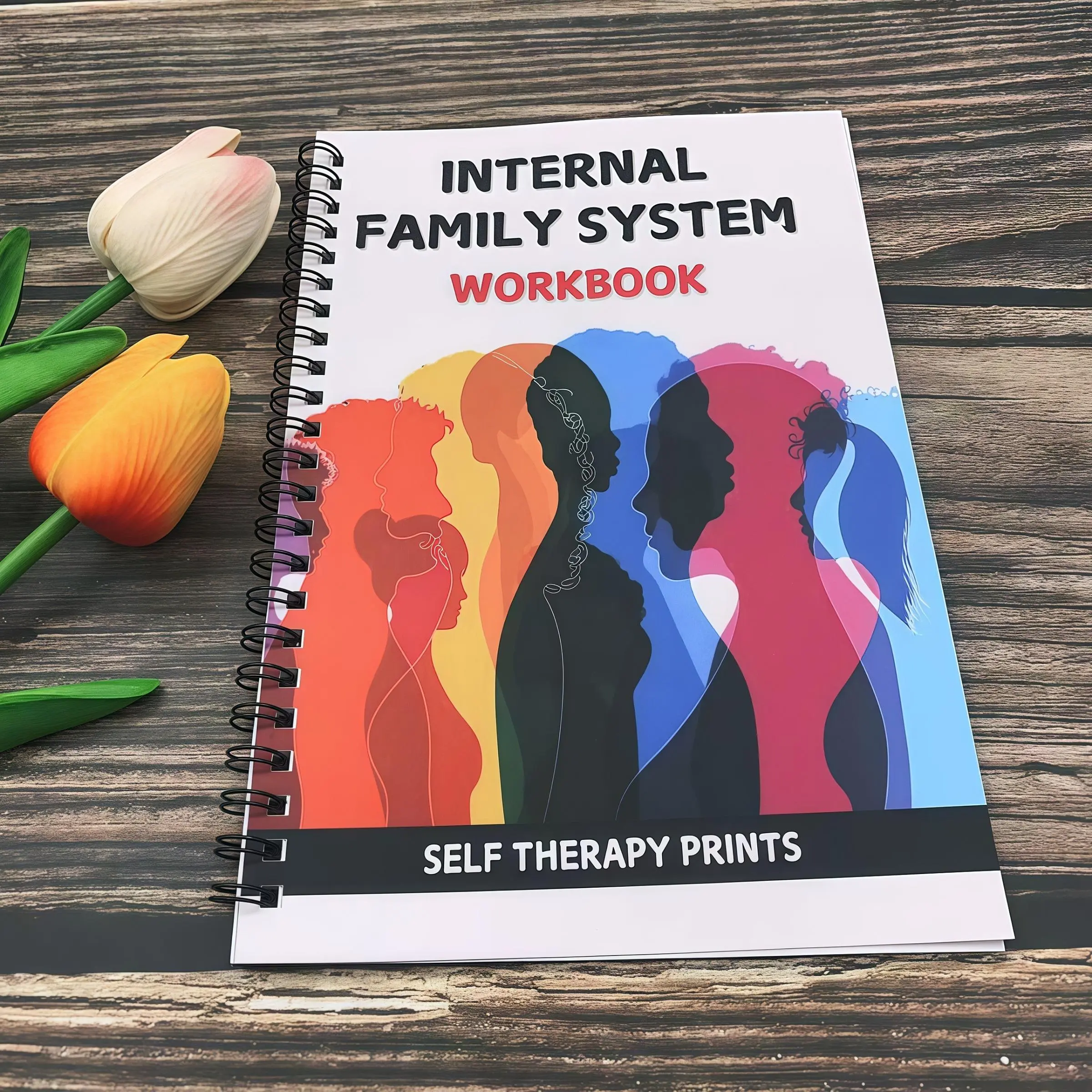 Family System Workbook, 1 Count Internal Family System Workbook, Emotional Management Coping Strategies, Personal Growth and Wellness Workbook, Spiral Bound Planner