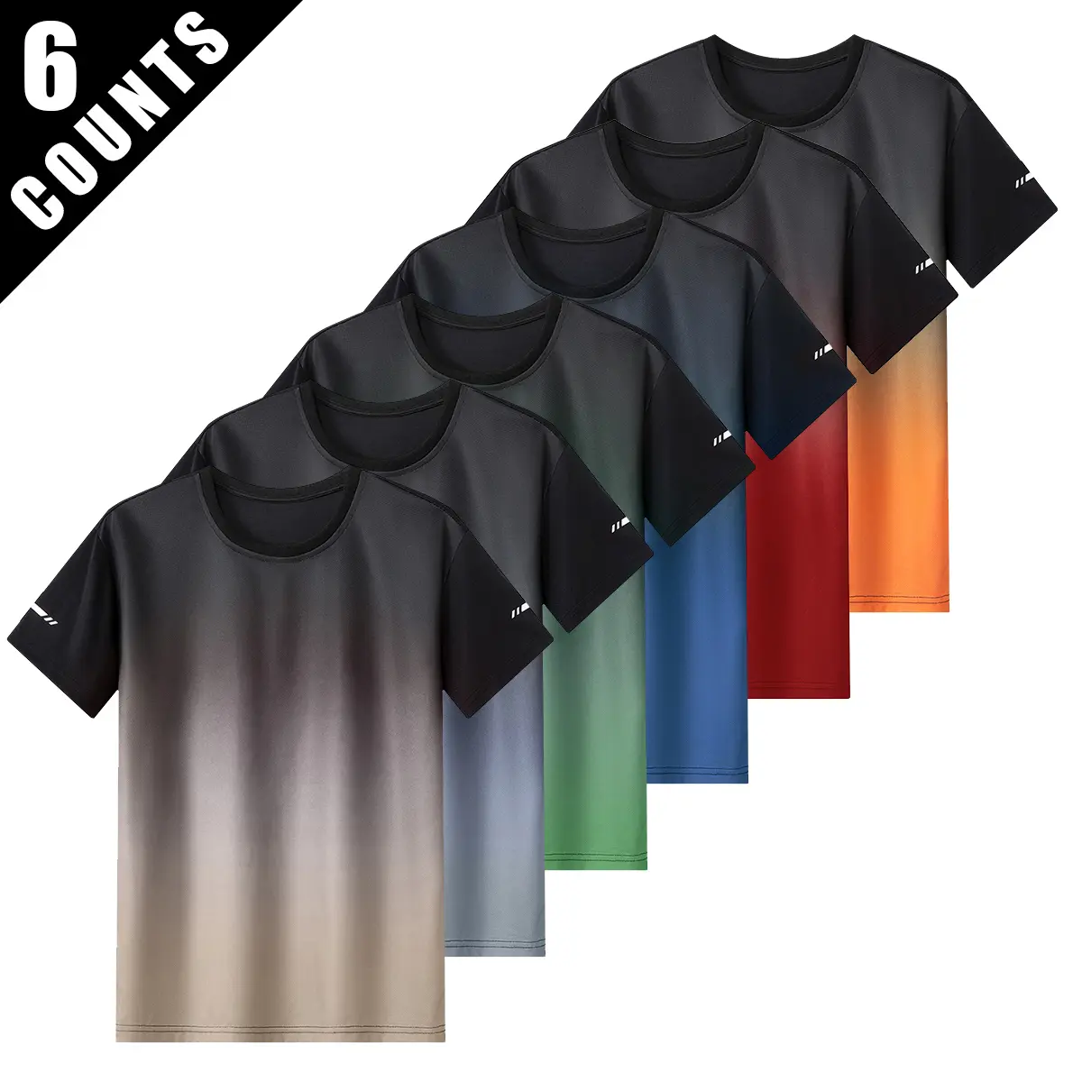 Khaki Gray Green Blue Red Orange