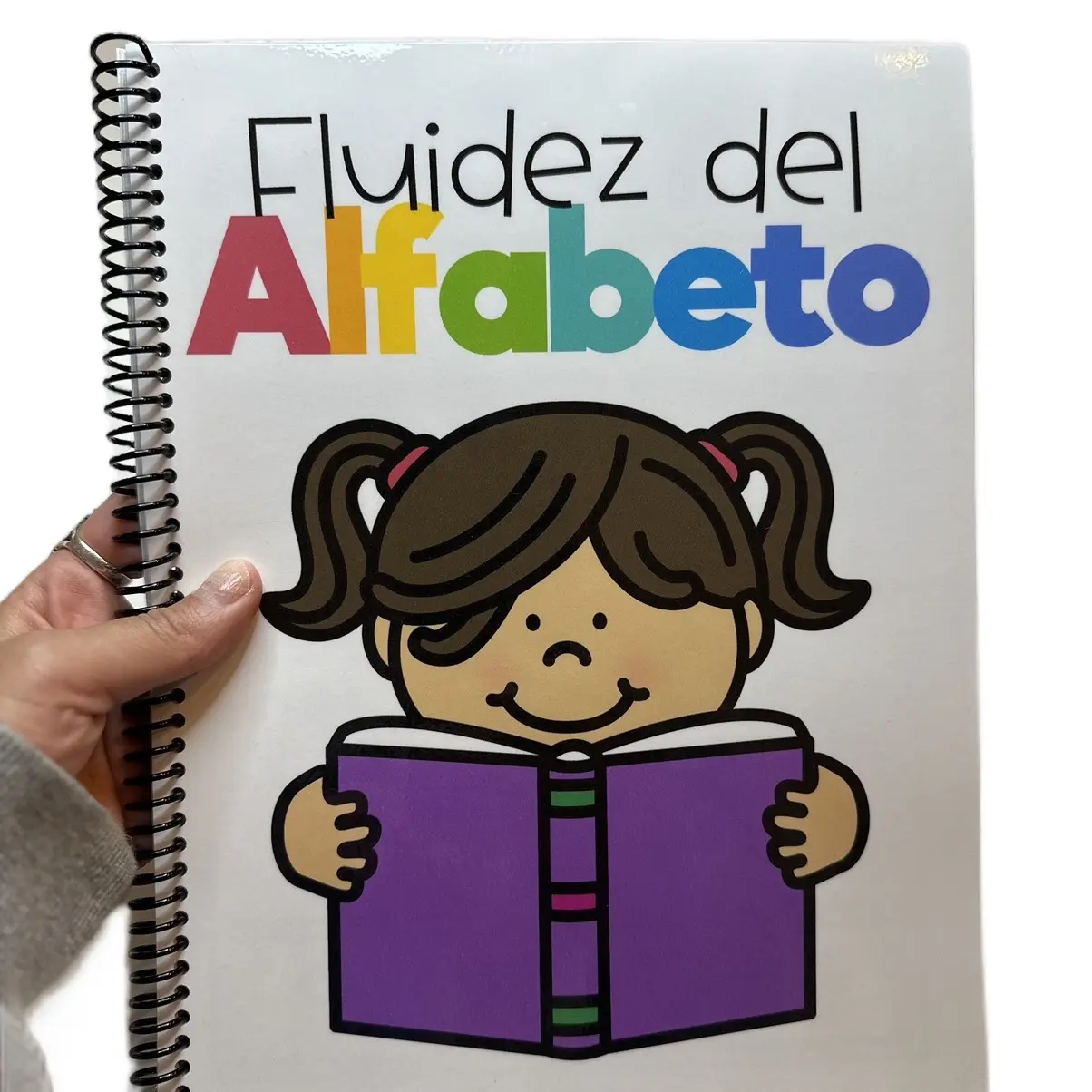 Spanish Fluency Book - Illustrated Guide for Spanish Language Learning with Colorful Cover