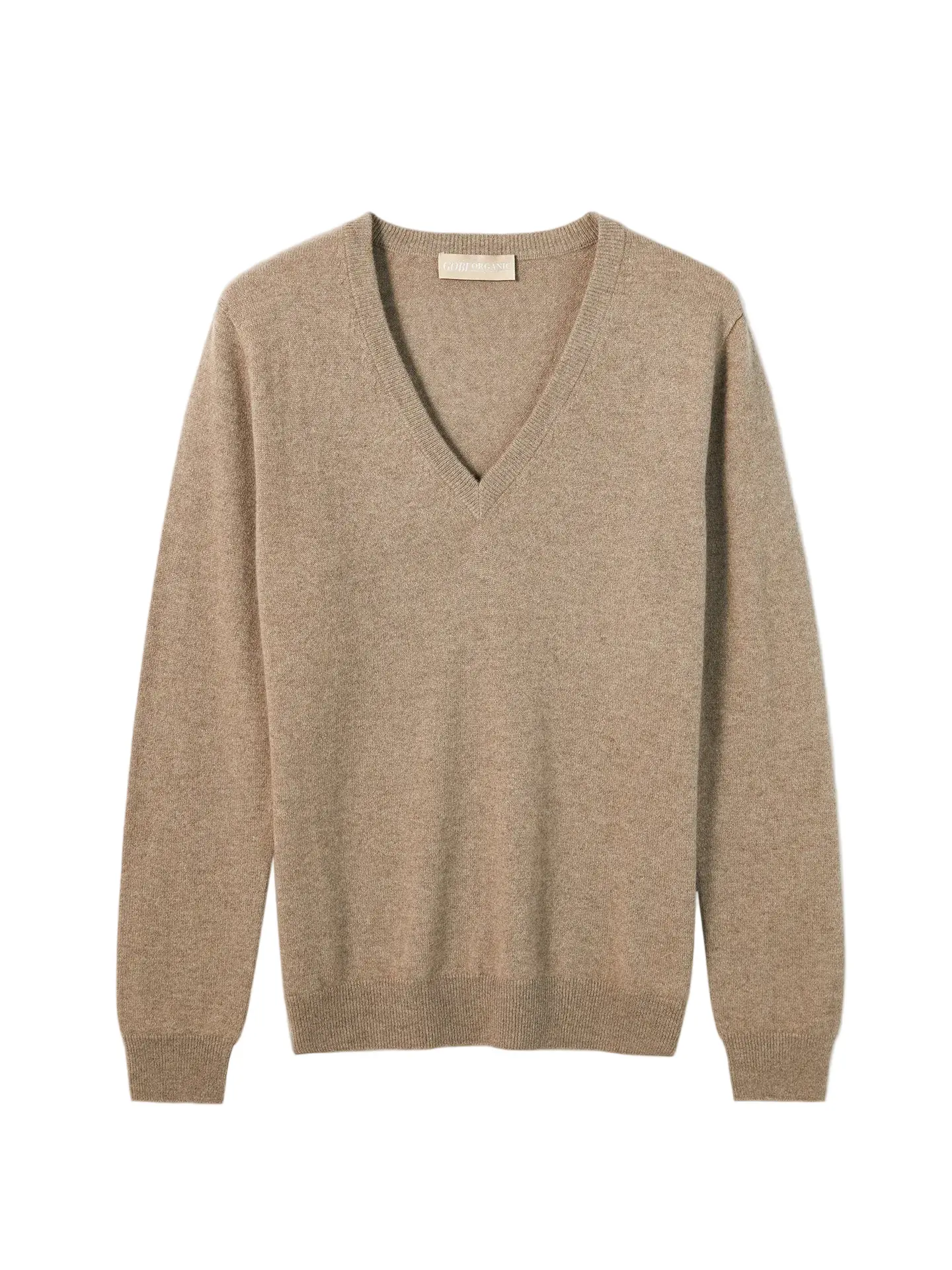 Women's Essential Cashmere V-Neck Sweater, Knitwear, Fit, Lightweight