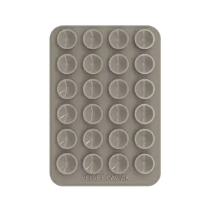 Velvet Caviar Grey MightyGrip MagSafe Mount - Suction Cup Phone Case Mount Compatible with MagSafe Devices Only - Magnetic Silicone Sticky Phone Grip