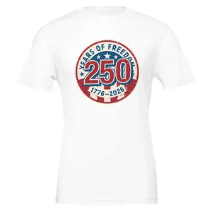 🇺🇸 America 250 Years of Freedom – Patriotic Premium Unisex Vintage T-Shirt