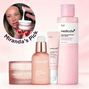 [medicube] Miranda’s Barrier Support Set | Helps to Glass Glow