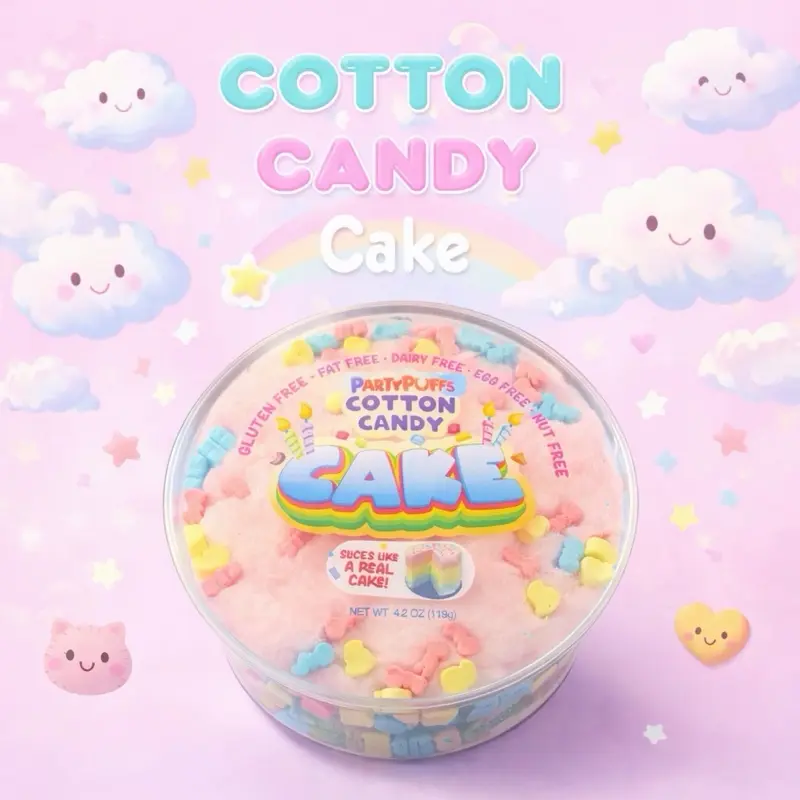 Cotton Candy Cake