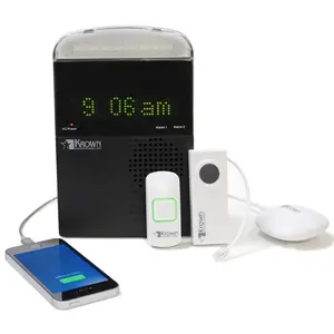 360 Stand Black Krown KM-KNS360 All-in-1 Lookout Notification System, Access Control & Attendance Device for Computers & Office Equipment