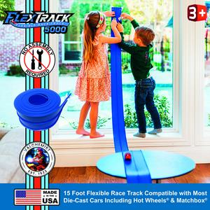 Racing Blue FlexTrack 5000 Flexible Race Track