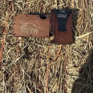 Custom wallet money clip