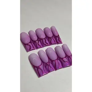 EUPHORIC | SQUARE | LONG | PRESS ON NAILS