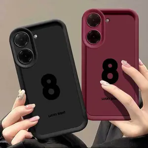 1 Piece Durable A5 Flexible LUCKY EIGHT Case For Redmi A5 4G Featuring Shockproof In Casual
