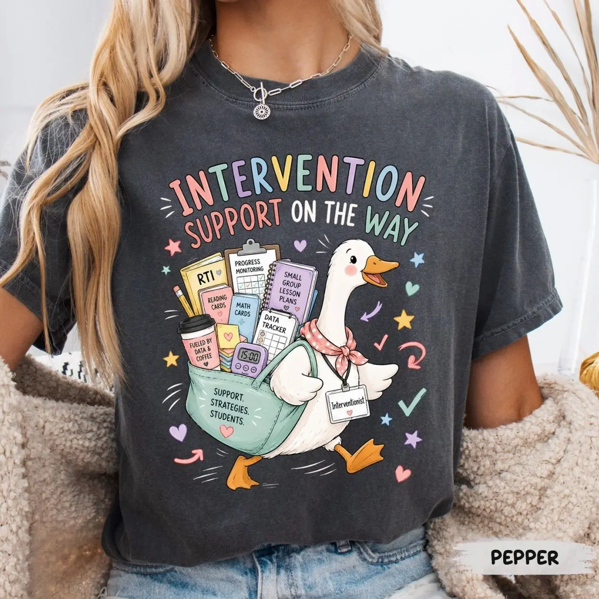Interventionist Shirt, RTI Teacher Shirt, Reading Interventionist Gift, Math Interventionist Tee, Back to School G
