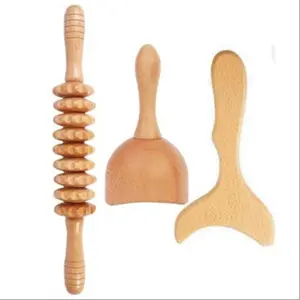 3 in 1 Wooden Massager, Wooden Massage Tool, Lymphatic Drainage Massager, Body Massage Tool, Comfort 3 in 1 Wooden Massager, Wooden Massage Tool, Lymphatic Drainage Massager, Body Massage Tool, Comfort