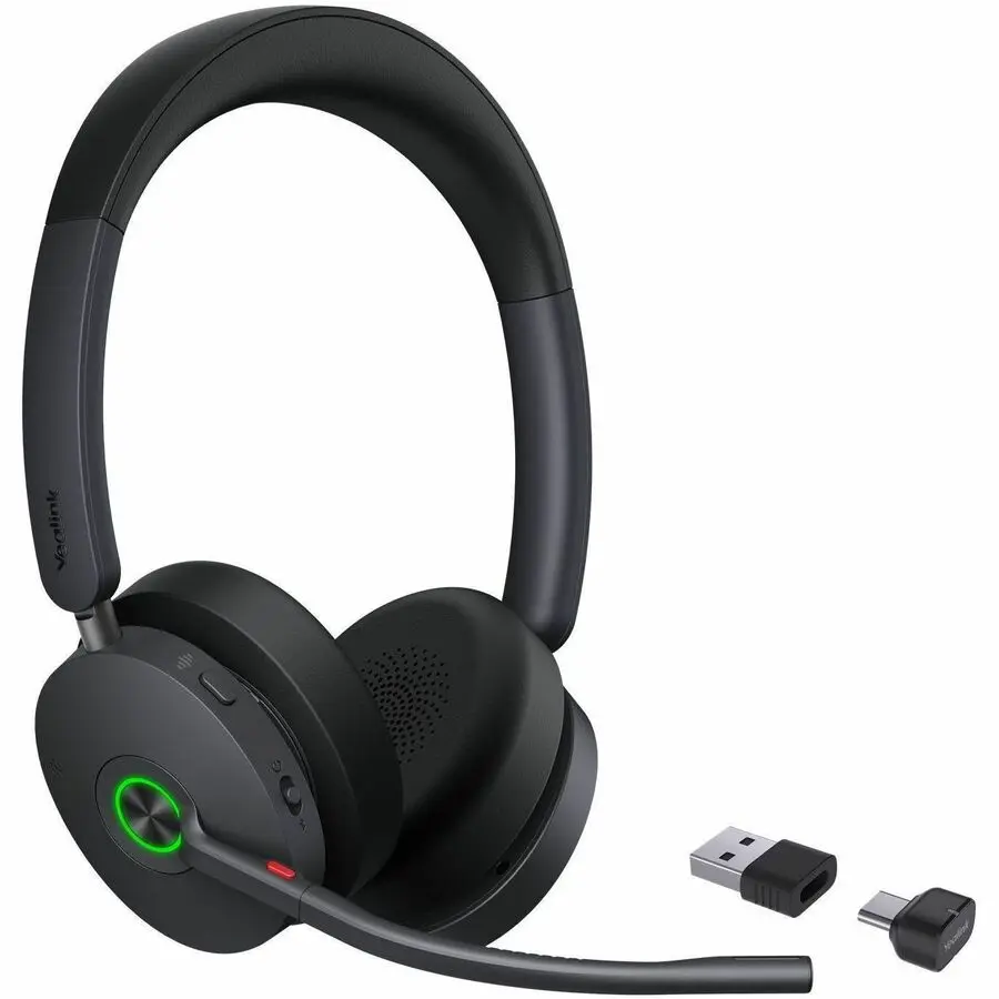 Yealink BH74 Active Noise Canceling Wireless Headset Mic 6-mics ANC 1208680