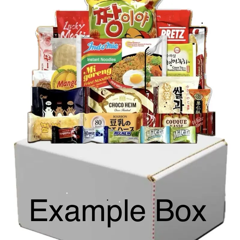 International SURPRISE Snack Box - Perfect for Traveling or Snacking at Home Gift Multipack Assorted Combo