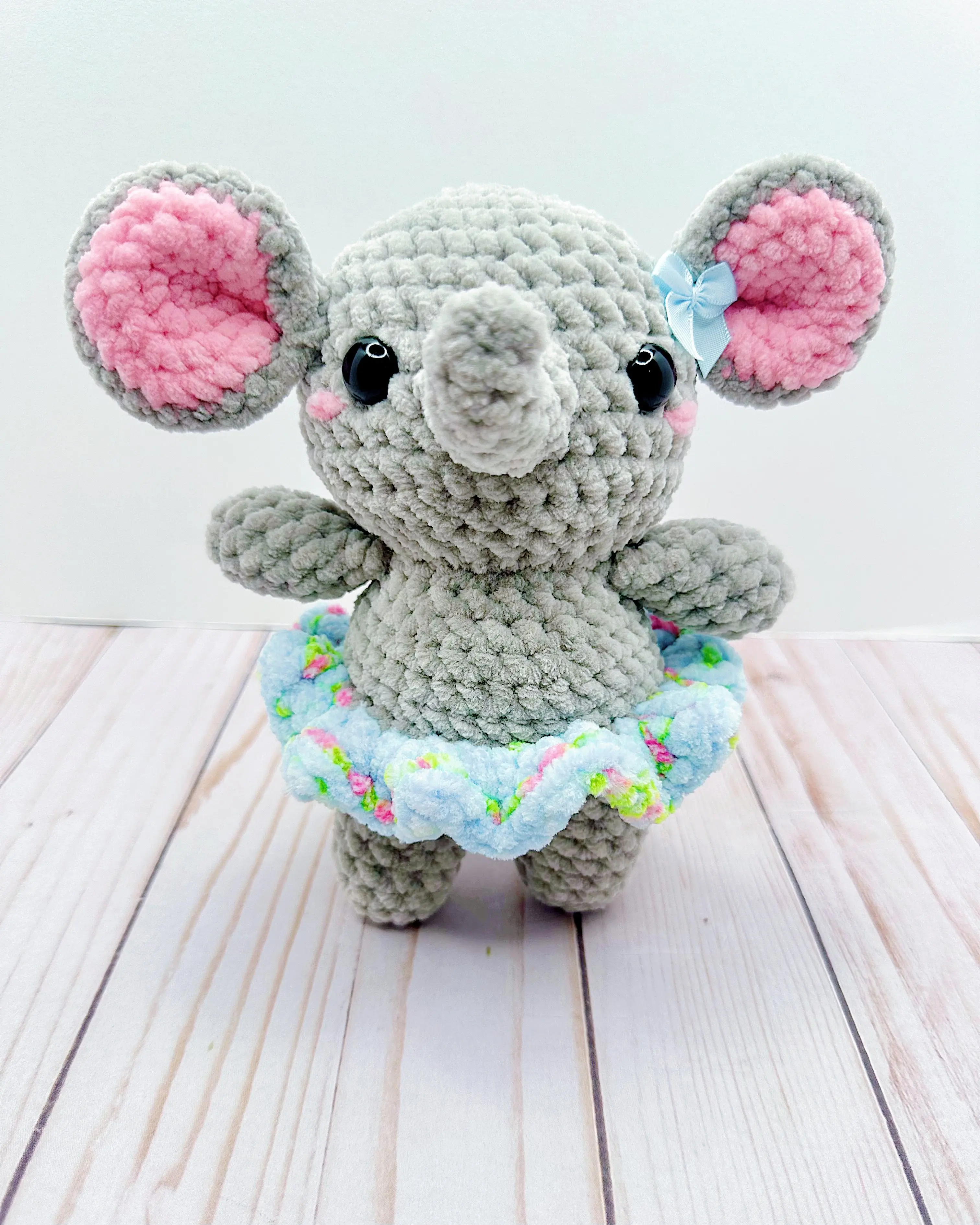 Handmade Crochet Elephant