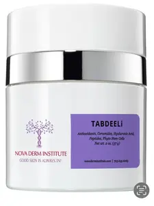 Nova Derm Institute Tabdeeli Best Moisturizing Cream for Dry Skin - Rich Cream Enriched with Antioxidants Ceramides Hyaluronic Acid & More - Balm - Moisturizer