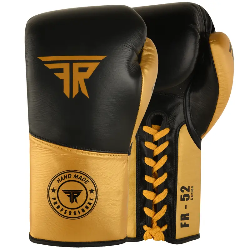 FISTRAGE Boxing Gloves cowhide Leather MMA Training Muay Thai Kick Boxing Sparring Heavy Bag professional laces Glove Mitts for Men & Women boxingequipment aztec stone