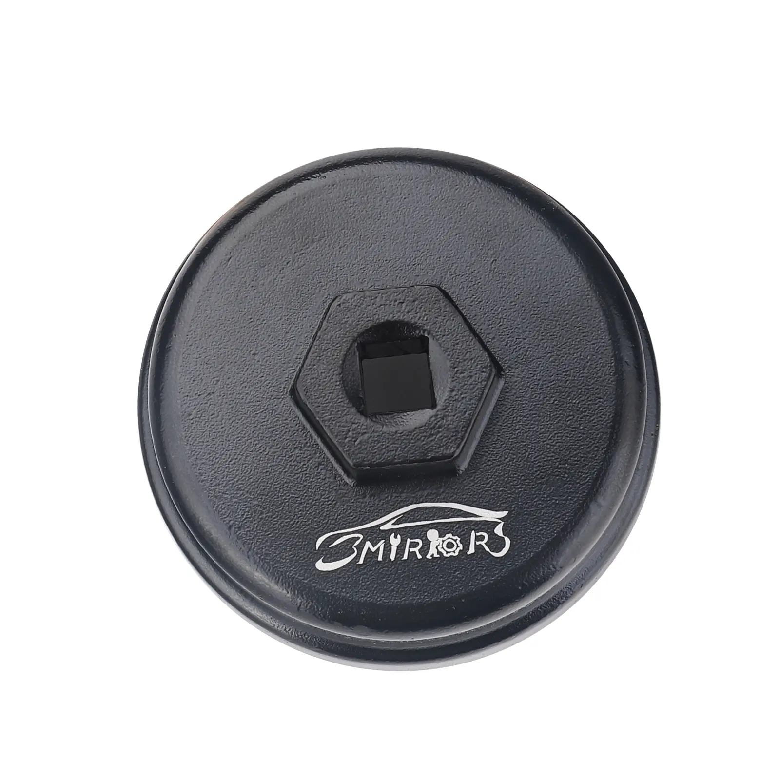 3MIRRORS Oil Filter Removal Wrench, 64MM 14 Flute for Toyota Highlander Camry Corolla RAV4 Lexus Honda Vehicles, High Strength Alloy with Maximum Torque, Non-Slip Finish 6-Teeth Wrench