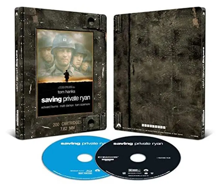 USED Book - Saving Private Ryan (Limited Edition Steelbook) [4K Ultra HD + Blu-ray + Digital HD] (Unknown)