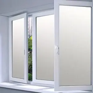 Frosted Glass Sticker, Window Privacy Films for Bedroom Door Window, Static Cling Heat Insulation Sticker for Office Living Room, Home Interior Decoration Accessories