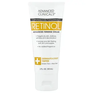 Advanced Clinicals Retinol, Advanced Firming Cream, 2 fl oz (59 ml)