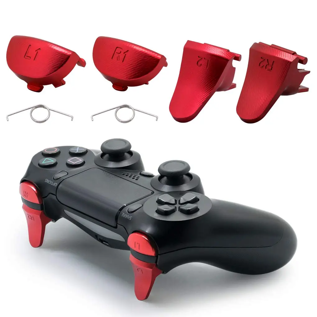 Replacement Triggers for PS4 Pro/ PS4 Slim Controller, Aluminum Metal ...