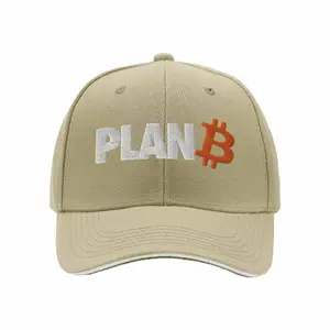 Bitcoin - themed plan merchandise for sale print snapback trucker cap hat Men's and women's casual sports outdoor sandwich baseball cap