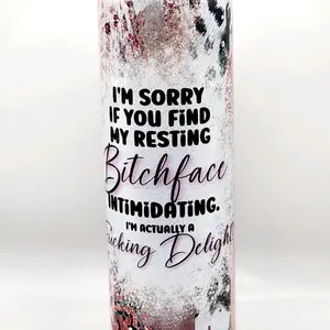RBF 20oz Tumbler with Lid - Portable and Reusable Drinkware
