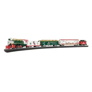 Bachmann Trains - NORMAN ROCKWELL CHRISTMAS EXPRESS - Ready To Run Electric Train Set - HO Scale