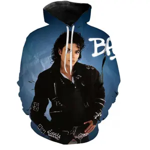 Unisex Print Hoodie Michael Jackson 3D Print Hoodies Men Women Children Sweatshirts Fashion