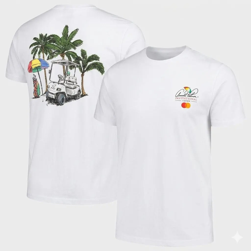 Summer 2026 UnisexPrint Tee |       Arnold Palmer Invitational 2026 Golf Tournament Tee, Unisex Golf Cart T-shirt for Men and Women, Casual Sportswear for Daily WearGraphic Tee Breathable / Soft