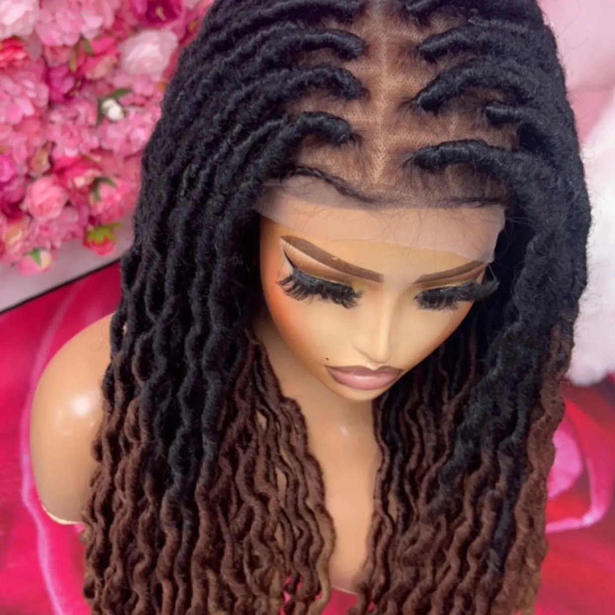 3 Tone Frontal Locs