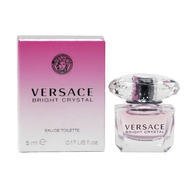 Versace Bright Crystal for Women Eau de Toilette Mini Spray, 0.17 Ounce Versace Bright Crystal for Women Eau de Toilette Mini Spray, 0.17 Ounce