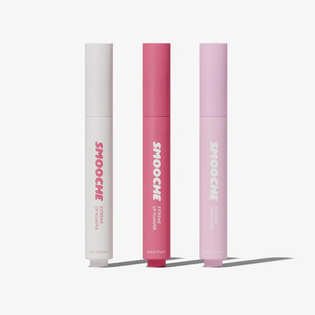 Lip Plumper Gloss 3 Pack for Fuller Looking Lips, Lightweight Formula with Natural Ingredients