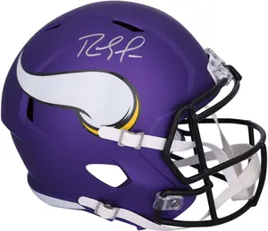 Randy Moss Minnesota Vikings Autographed Speed Replica Helmet - Fanatics Authentic Certified