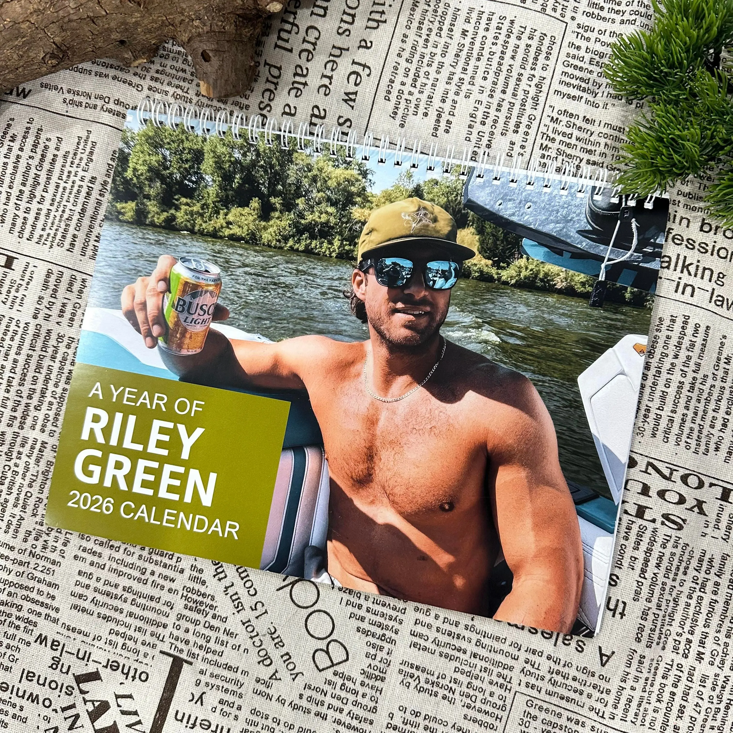 Riley Green 2027 Calendar 2027 26 Wall Calendar Country Music 2027 Calendar Celebrity