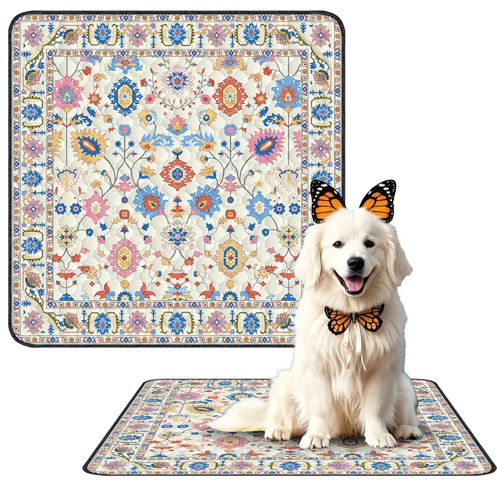 Reusable Dog Pad, Super Absorbent Pet Training Mat, Washable Anti-Slip Puppy Pad, Prevents Urine Leakage, Universal Size, Potty Training Pad, Pee Pads